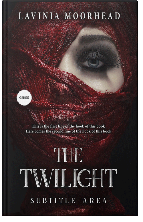 Front view of Premade Mystery & Thriller & Suspense Book Cover - Coffee Bean