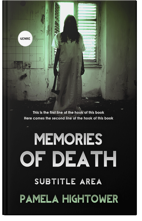 Front view of Premade Mystery & Thriller & Suspense Book Cover - Sea Mist