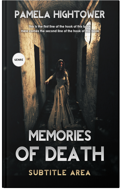 Front view of Premade Mystery & Thriller & Suspense Book Cover - Vanilla