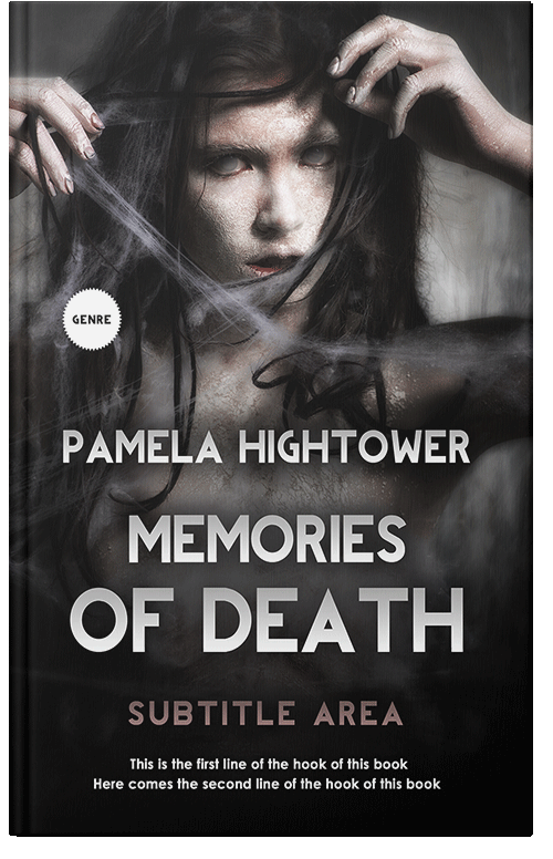 Front view of Premade Horror Book Cover - Cod Gray