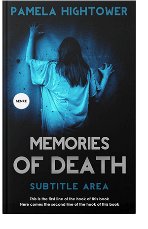 Pre Made Book Cover Ebony