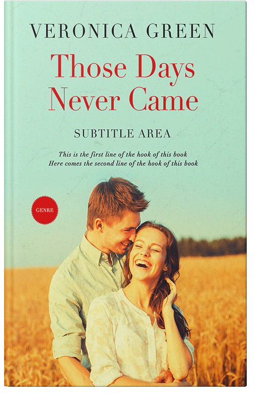 Front view of Premade Romance Book Cover - Zanah