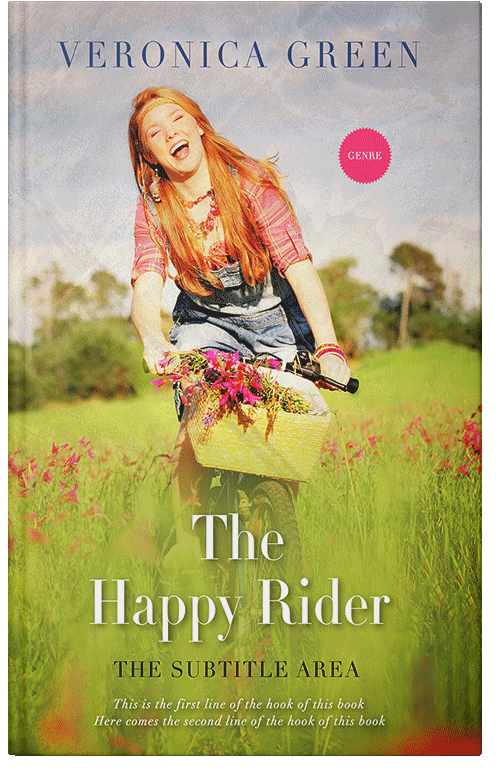Front view of Premade Teen & Young Adult Book Cover - Roti