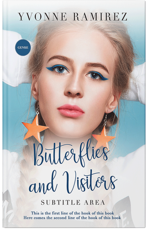 Front view of Premade Teen & Young Adult Book Cover - Swiss Coffee