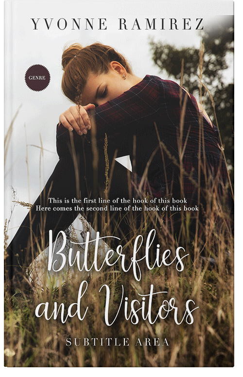 Front view of Premade Teen & Young Adult Book Cover - Bistre