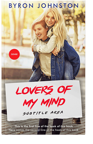 Pre Made Book Cover White Rock