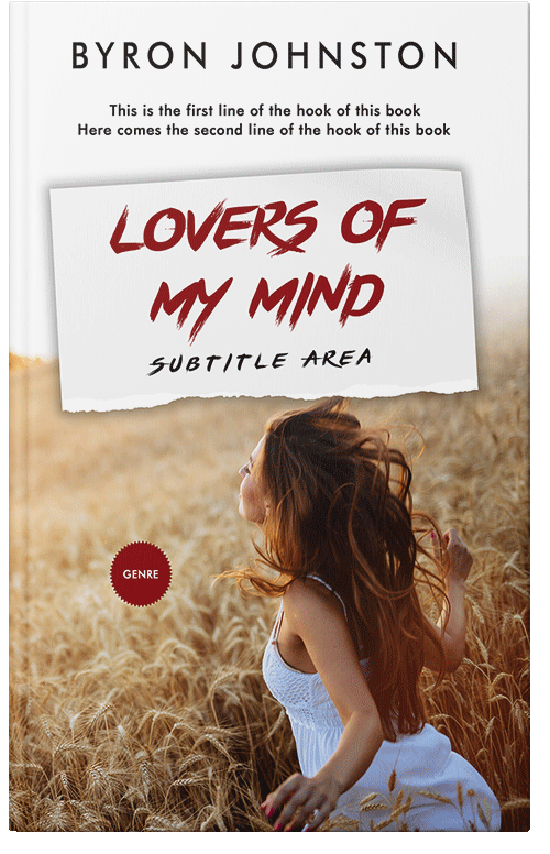 Front view of Premade Romance Book Cover - Wafer