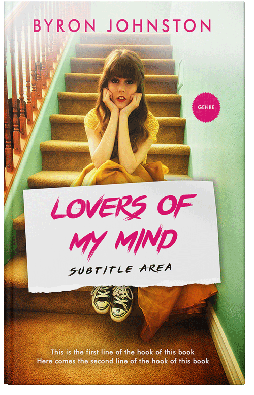 Front view of Premade Teen & Young Adult Book Cover - White Rock