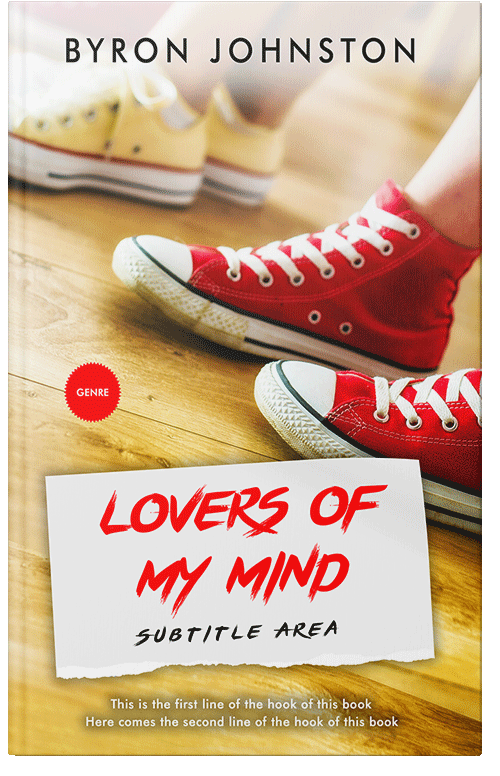 Front view of Premade Teen & Young Adult Book Cover - Bizarre