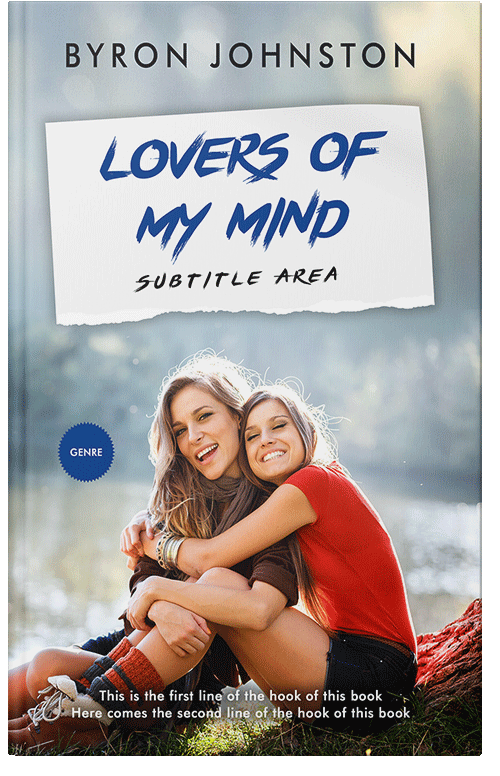 Front view of Premade Teen & Young Adult Book Cover - Quill Gray