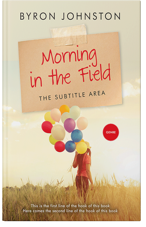 Front view of Premade Teen & Young Adult Book Cover - Chamois