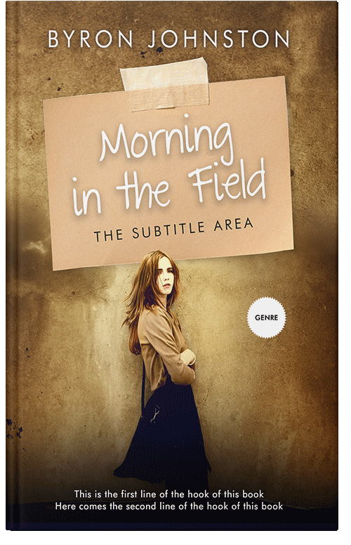 Front view of Premade Teen & Young Adult Book Cover - Muddy Waters