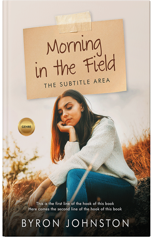 Front view of Premade Teen & Young Adult Book Cover - Heavy Metal