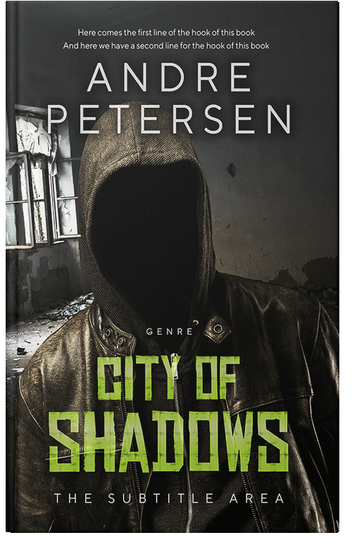 Front view of Premade Mystery & Thriller & Suspense Book Cover - Rangoon Green