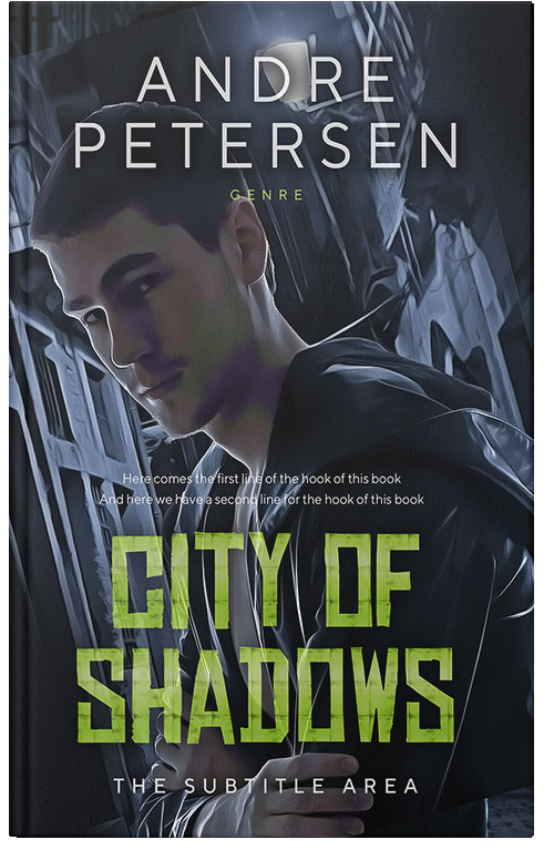 Front view of Premade Cookbooks & Food & Wine Book Cover - Charade