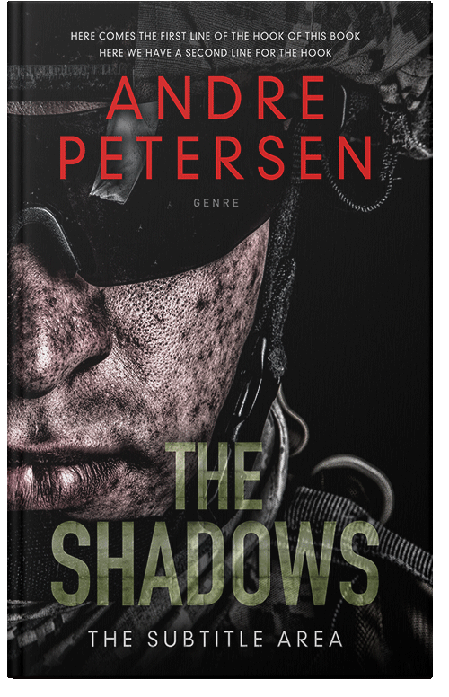 Front view of Premade Romance Book Cover - Brandy Rose