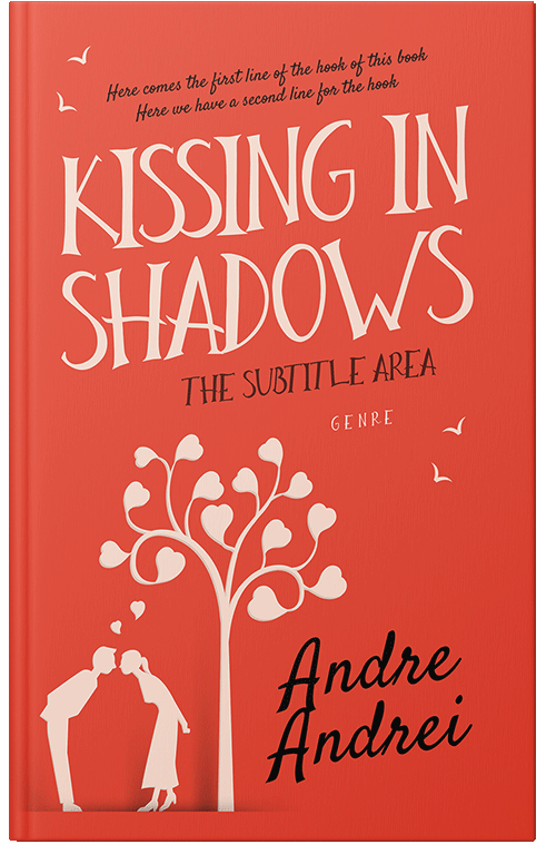 Front view of Premade Romance Book Cover - Cinnabar