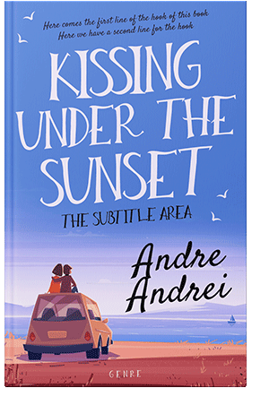 Pre Made Book Cover Havelock Blue