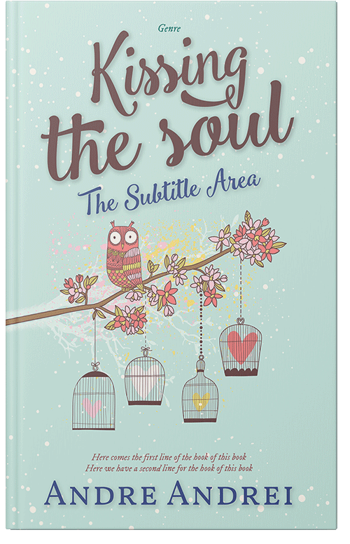 Front view of Premade Romance Book Cover - Edgewater