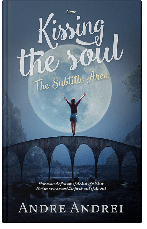 Front view of Premade Romance Book Cover - Fiord