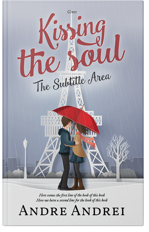 Front view of Premade Romance Book Cover - Ghost