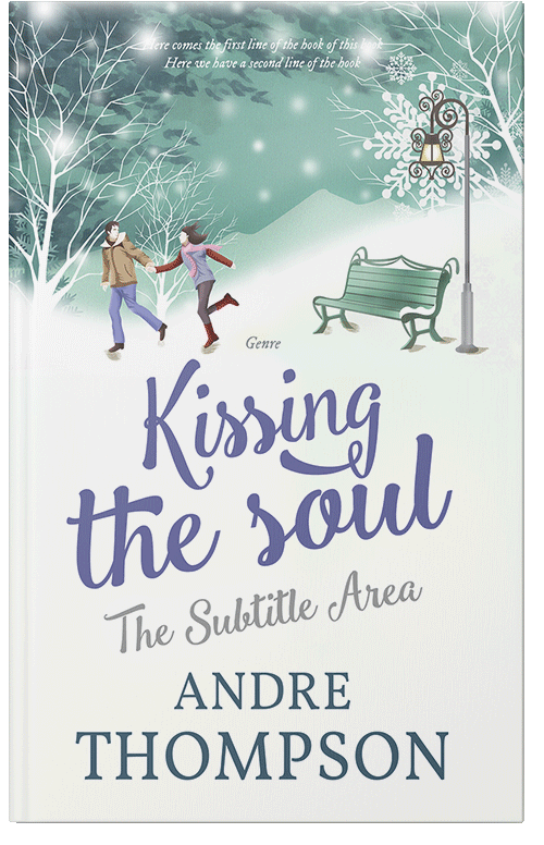 Front view of Premade Romance Book Cover - Nebula