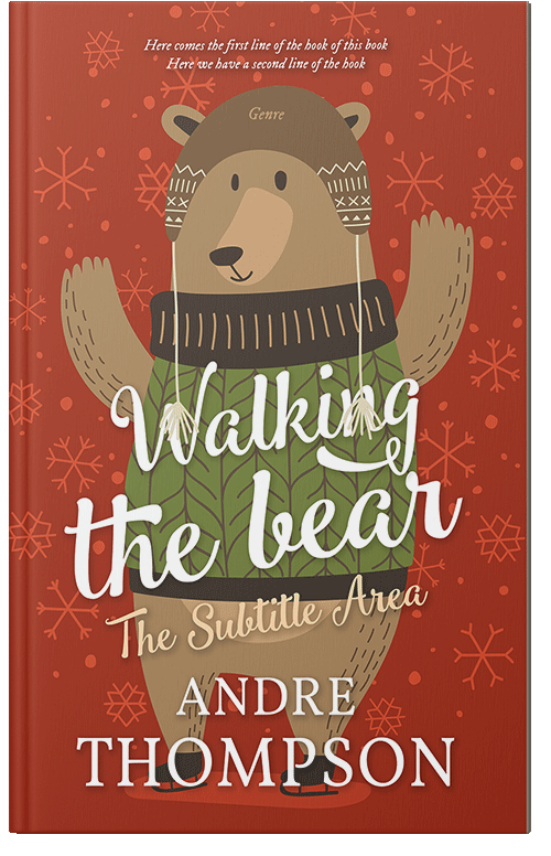 Front view of Premade Children's Book Cover - Paarl