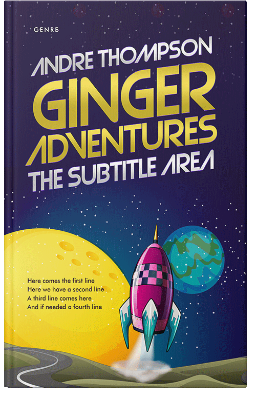 Front view of Premade Science Fiction Book Cover - Port Gore