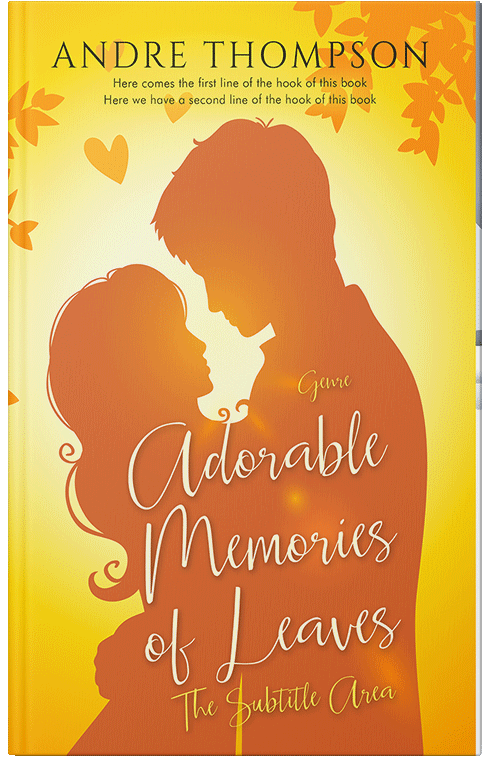 Front view of Premade Romance Book Cover - Zest