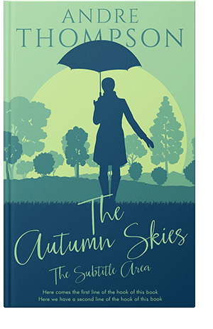 Pre Made Book Cover Chathams Blue