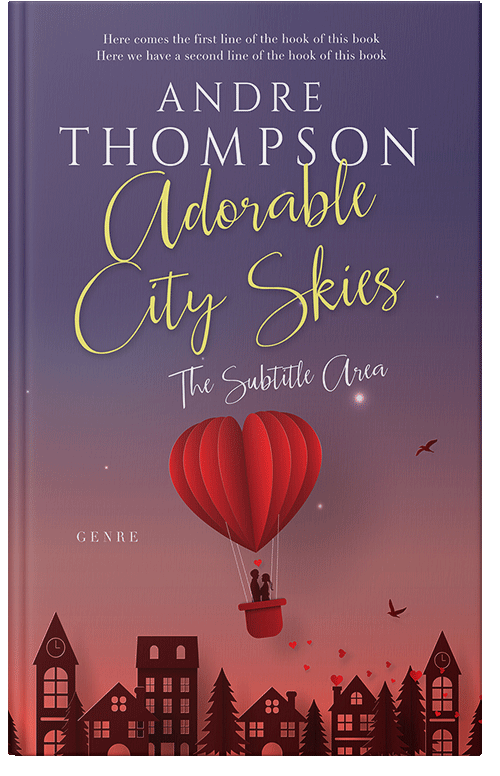 Front view of Premade Romance Book Cover - Mulled Wine