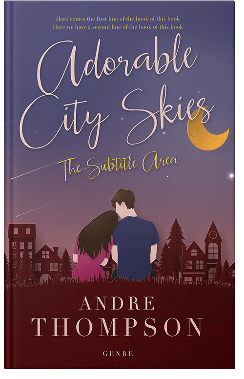 Front view of Premade Romance Book Cover - Mulled Wine