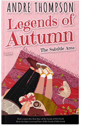 Pre Made Book Cover Mandys Pink