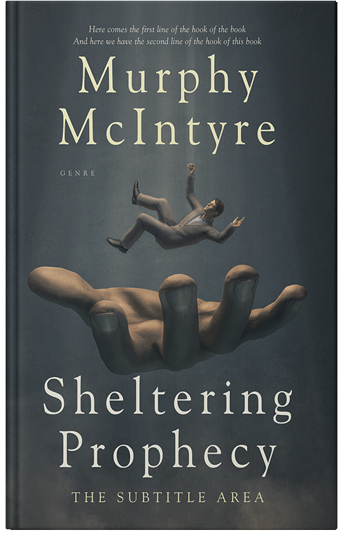 Front view of Premade Business Book Cover - Cape Cod