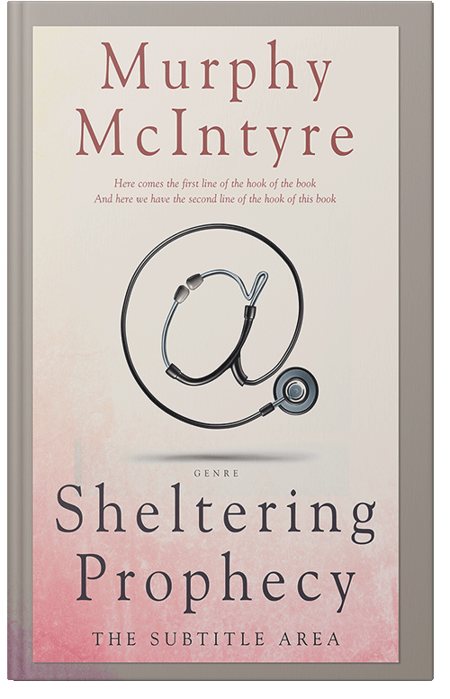 Front view of Premade Medical Book Cover - Bizarre