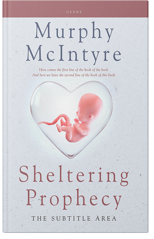 Front view of Premade Medical Book Cover - Athens Gray