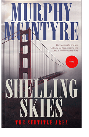 Pre Made Book Cover Steel Gray