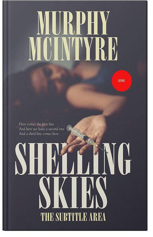 Front view of Premade Mystery & Thriller & Suspense Book Cover - Ship Gray