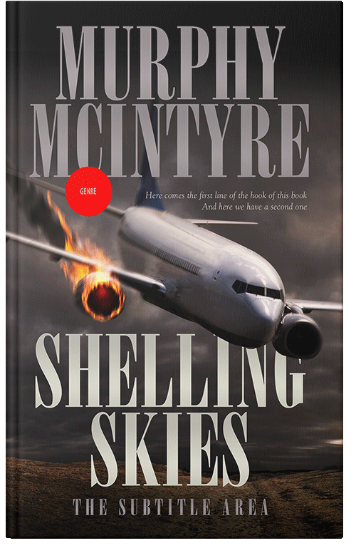 Front view of Premade Action & Adventure Book Cover - Dune