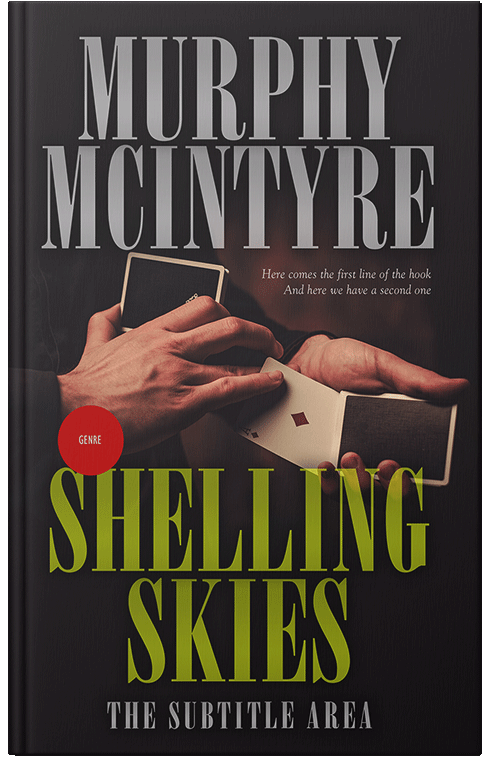 Front view of Premade Mystery & Thriller & Suspense Book Cover - Cocoa Brown