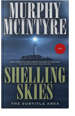 Pre Made Book Cover Cloud Burst