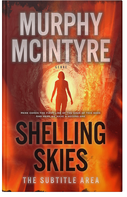 Front view of Premade Mystery & Thriller & Suspense Book Cover - Piper