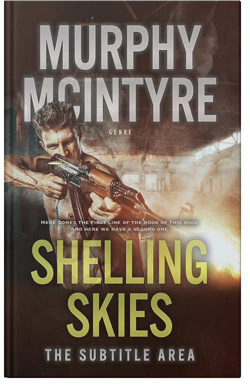 Front view of Premade Mystery & Thriller & Suspense Book Cover - Chino