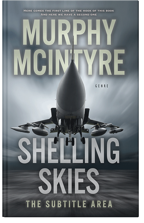 Front view of Premade Business Book Cover - Mako