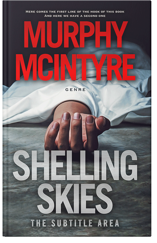 Front view of Premade Mystery & Thriller & Suspense Book Cover - Tuna