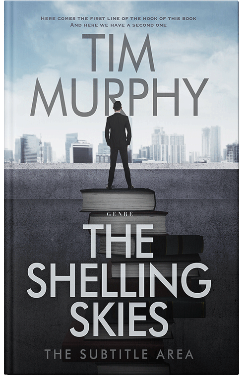 Front view of Premade Business Book Cover - Mystic