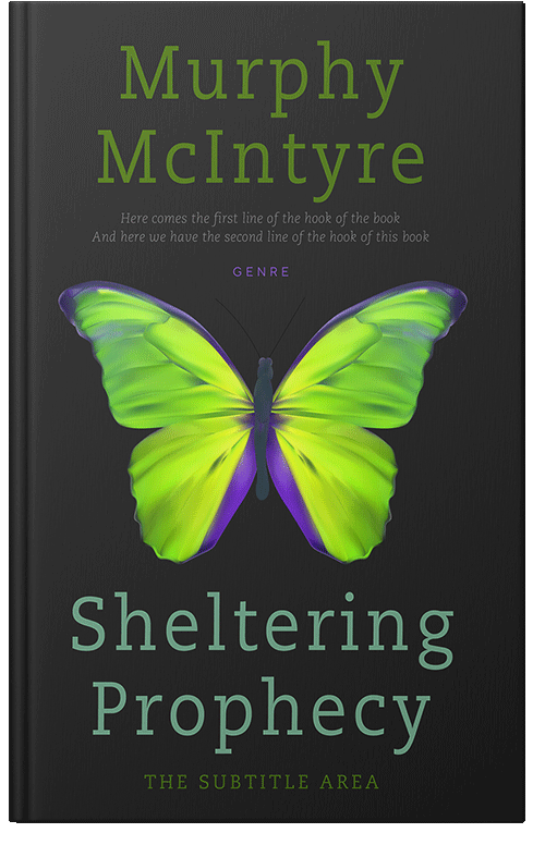 Front view of Premade Self-Improvement & Self-Help Book Cover - Heavy Metal