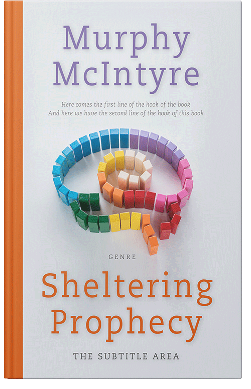 Front view of Premade Self-Improvement & Self-Help Book Cover - Athens Gray