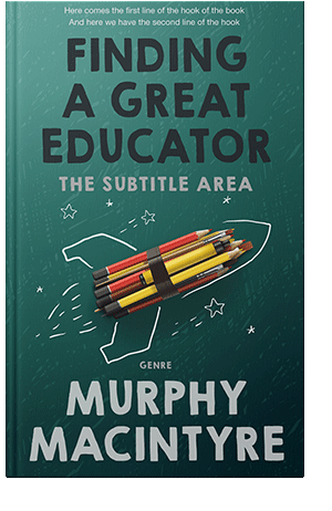 Pre Made Book Cover Elephant