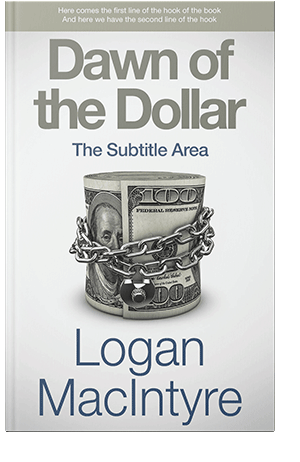 Pre Made Book Cover Quill Gray